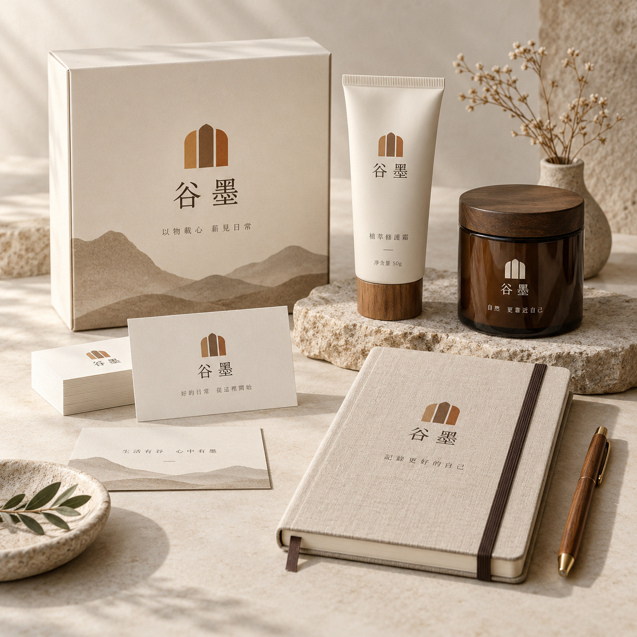 其他行业品牌应用与设计灵感示意